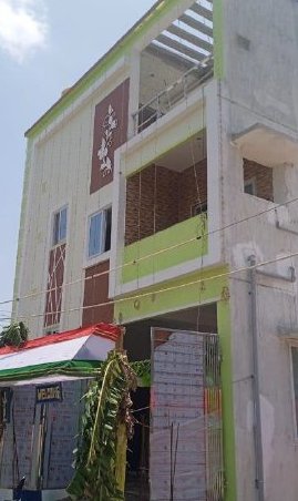 Three-storey residence near completion